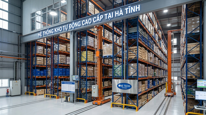 Cấu hình Stacker-Crane Hà Tĩnh theo tải trọng pallet và chiều cao kệ