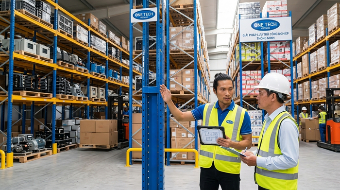 Đội kỹ thuật tư vấn giải pháp lưu trữ kho trung chuyển Hà Tĩnh