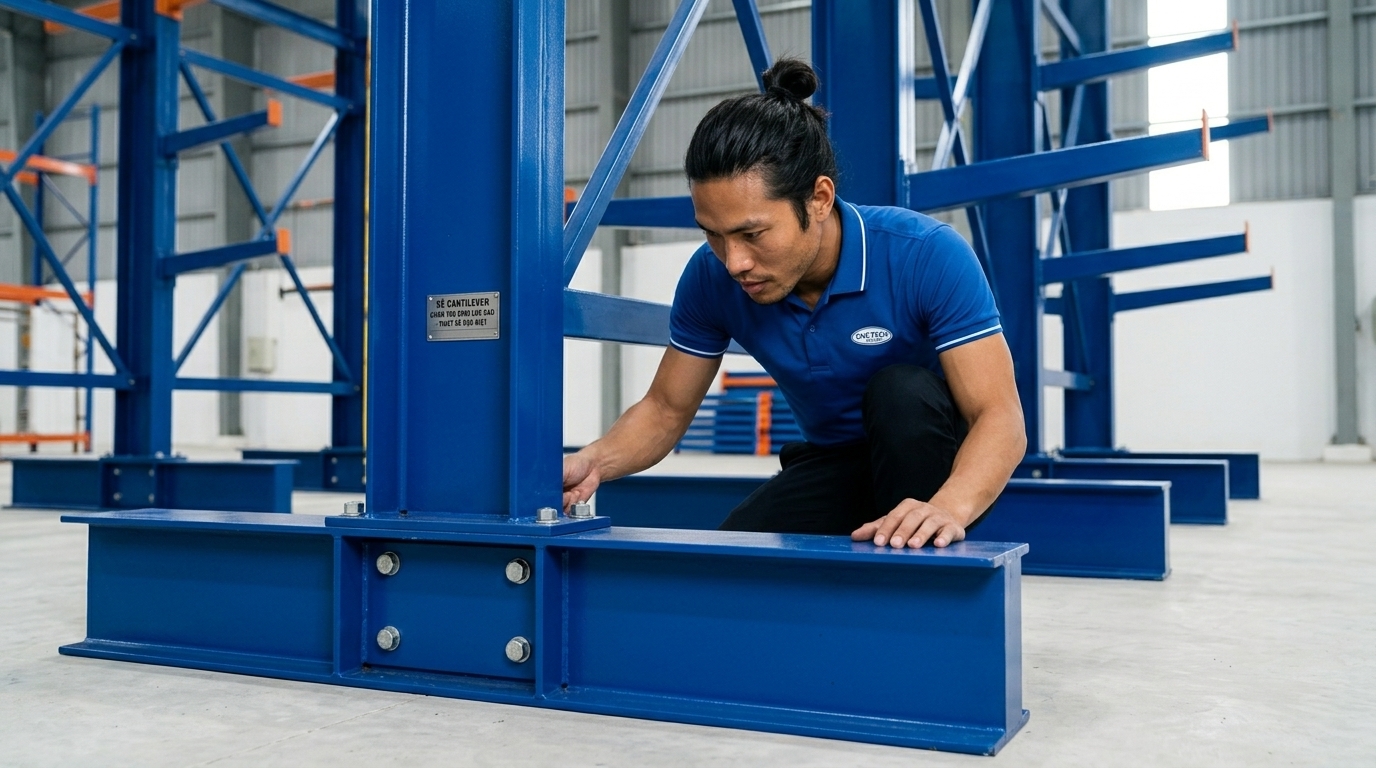 Kiểm tra chân trụ kệ tay đỡ Hà Tĩnh Kiểm tra chân trụ kệ tay đỡ Hà Tĩnh