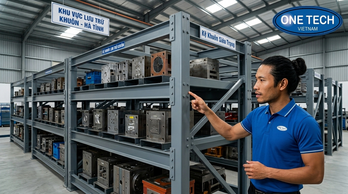 Tư vấn và báo giá Kệ Khuôn Hà Tĩnh Liên hệ Kệ kho hàng Hà Tĩnh trực thuộc OneTech để tư vấn kệ khuôn