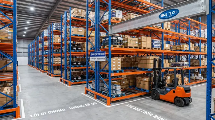 Tối ưu diện tích kho bằng Kệ Push Back Hà Tĩnh Kệ Push Back Hà Tĩnh giúp tối ưu diện tích kho hàng