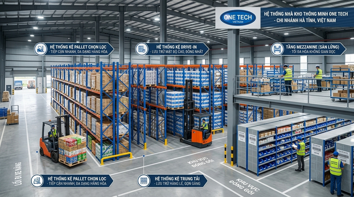 So sánh giải pháp kệ kho thông minh Hà Tĩnh Bảng so sánh các loại kệ kho thông minh tại Hà Tĩnh