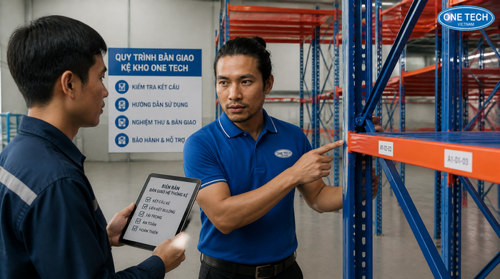 Đào tạo vận hành và bàn giao hệ thống kệ kho logistics sau lắp đặt
