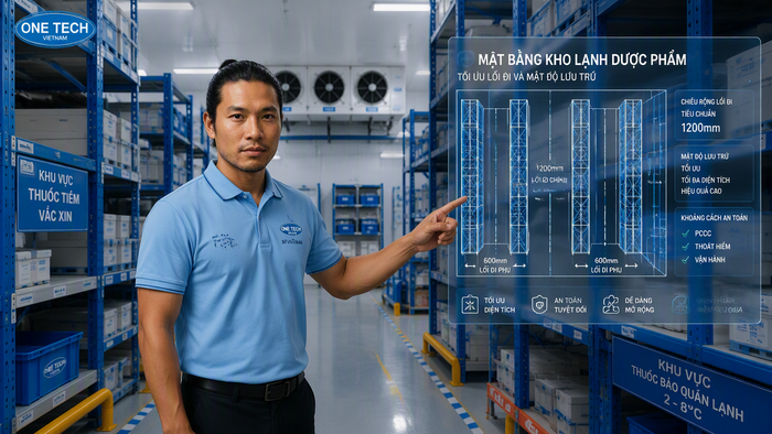 Bố trí mặt bằng kệ kho dược phẩm Mặt bằng bố trí kệ kho dược phẩm tối ưu lối đi và mật độ lưu trữ