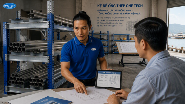 Tư vấn kệ để ống thép Hà Tĩnh Tư vấn thiết kế kệ để ống thép Hà Tĩnh theo yêu cầu