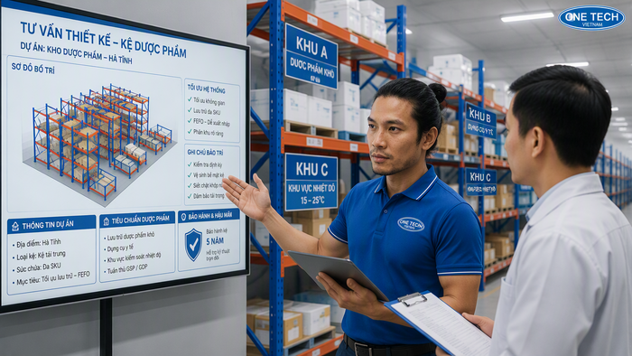 Tư vấn kệ kho dược phẩm Hà Tĩnh Tư vấn thiết kế kệ kho dược phẩm Hà Tĩnh theo mặt bằng thực tế