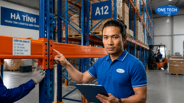 Tư vấn thiết kế kệ kho logistics Hà Tĩnh trực thuộc tập đoàn OneTech