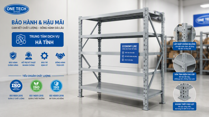 Dịch vụ bảo hành kệ trung tải tại Hà Tĩnh Bảo hành và hậu mãi kệ trung tải giá rẻ Hà Tĩnh