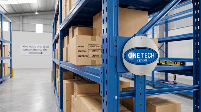 Quy trình lắp đặt kệ kho FMCG Hà Tĩnh Lắp đặt kệ kho FMCG Hà Tĩnh tại kho hàng tiêu dùng nhanh