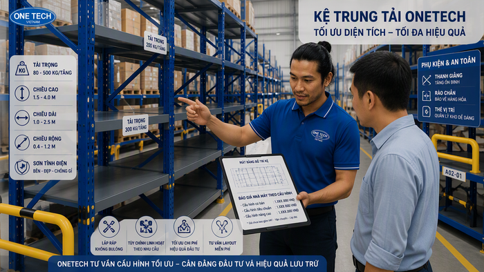 Khảo sát và tư vấn kệ trung tải cho kho Hà Tĩnh Tư vấn mặt bằng kệ trung tải giá rẻ Hà Tĩnh trước khi báo giá